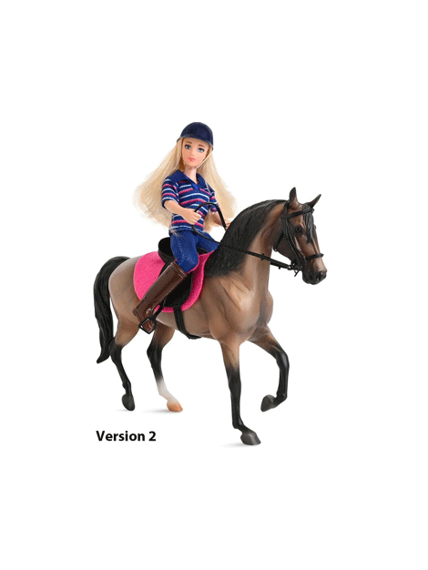 Breyer English Horse and Rider Model - Collectible Toy for Kids & Adults - Perfect for Display, Play, and Equestrian Enthusiasts