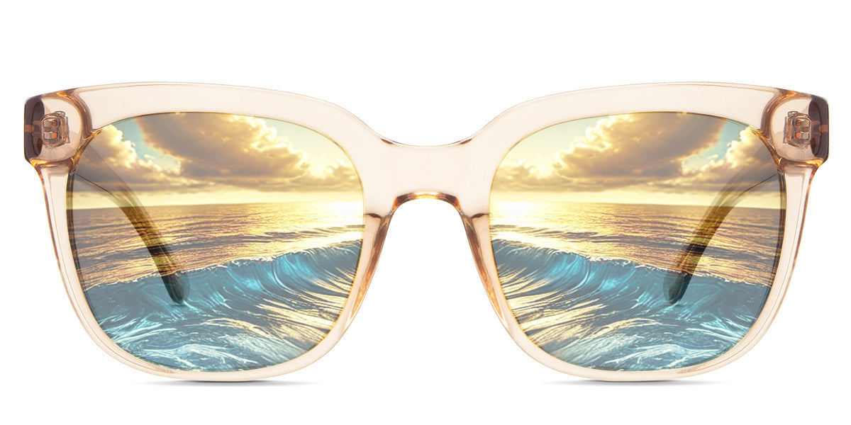 Valeria Women's Prescription Tinted Glasses - Stylish & UV Protection for Everyday Wear, Driving, and Outdoor Activities