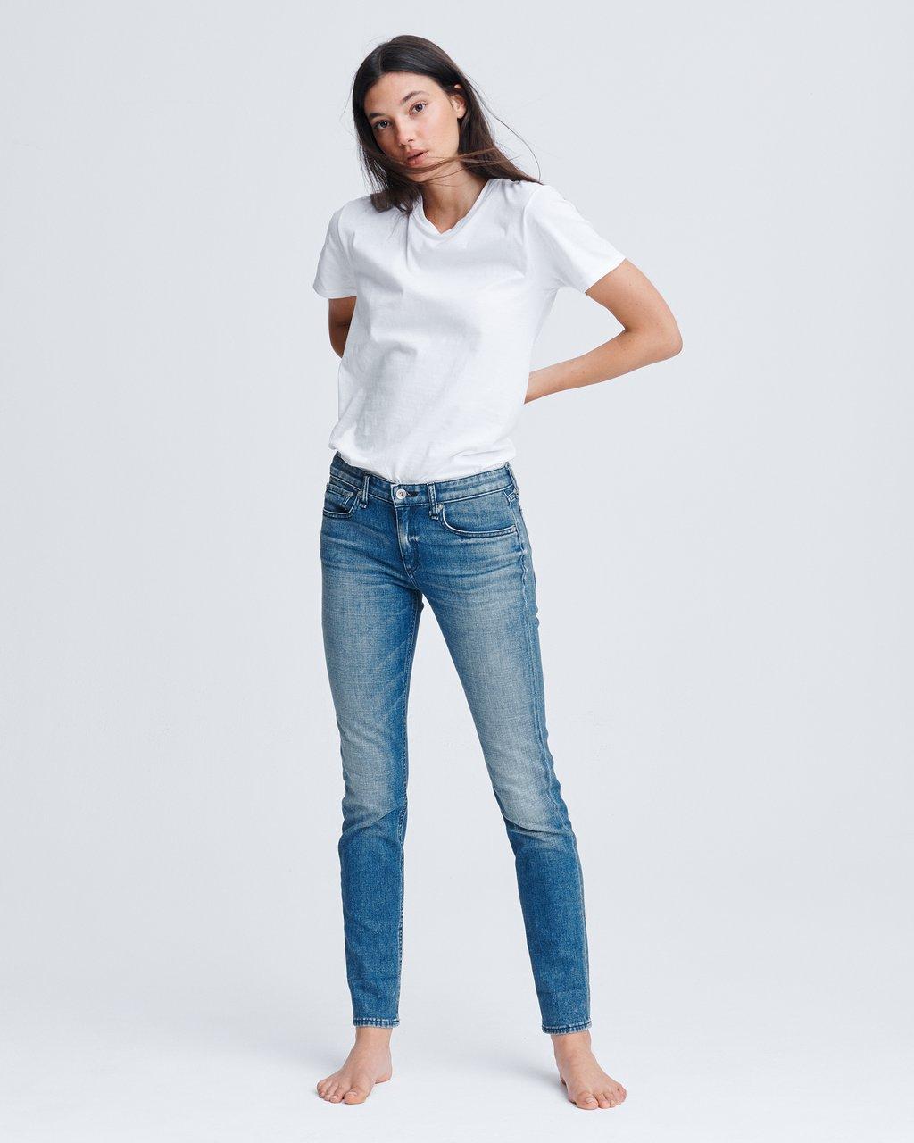 Dre Low Rise Boyfriend Jeans in Sapphire Blue - Comfortable & Stylish for Casual Wear, Outings & Everyday Fashion