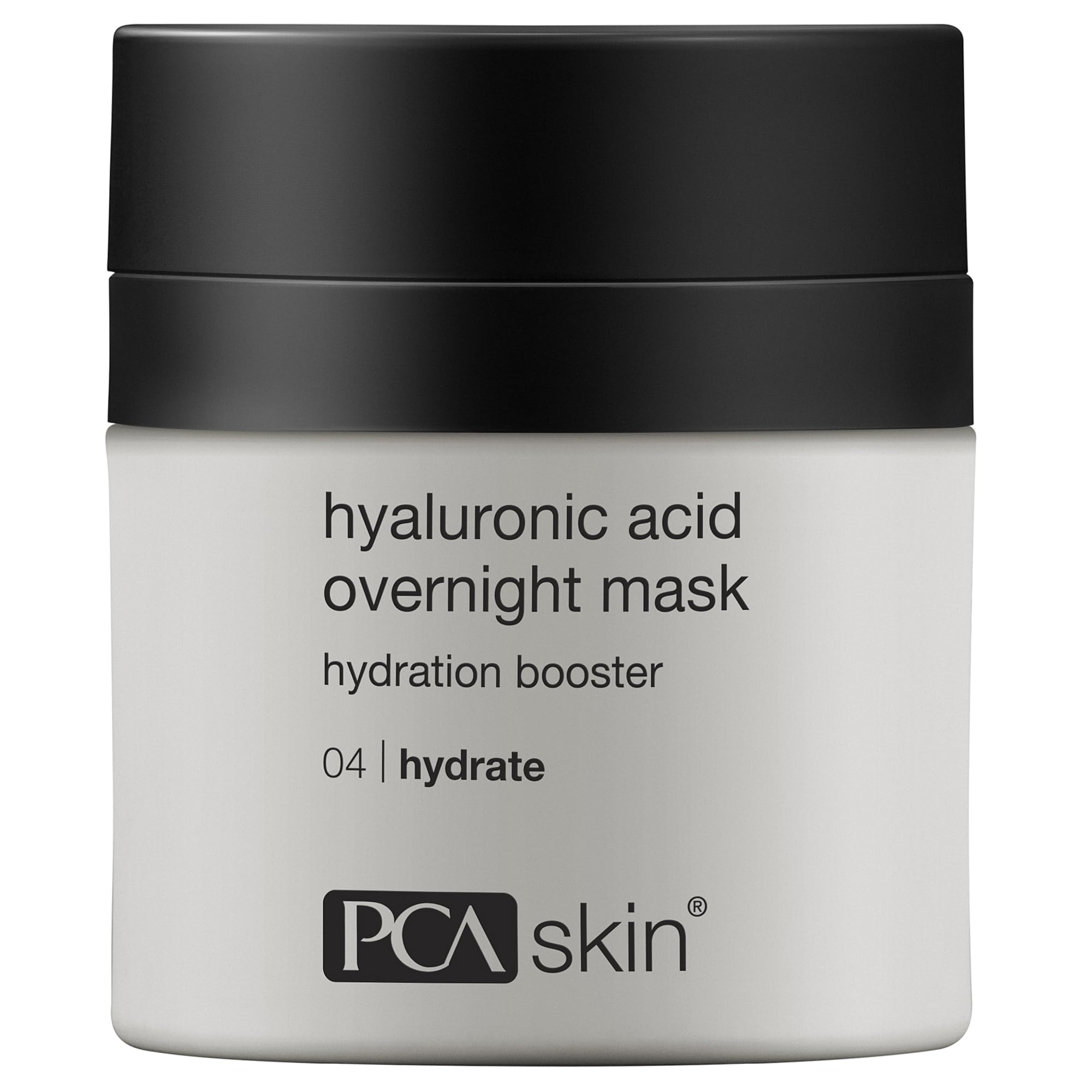 PCA SKIN Overnight Face Mask with Hyaluronic Acid - Brightening & Hydrating Anti-Aging Night Treatment - Rejuvenates Skin While You Sleep - Boosts Radiance & Luminosity - 1.8 oz Jar - Perfect for Nighttime Skincare Routine & Travel