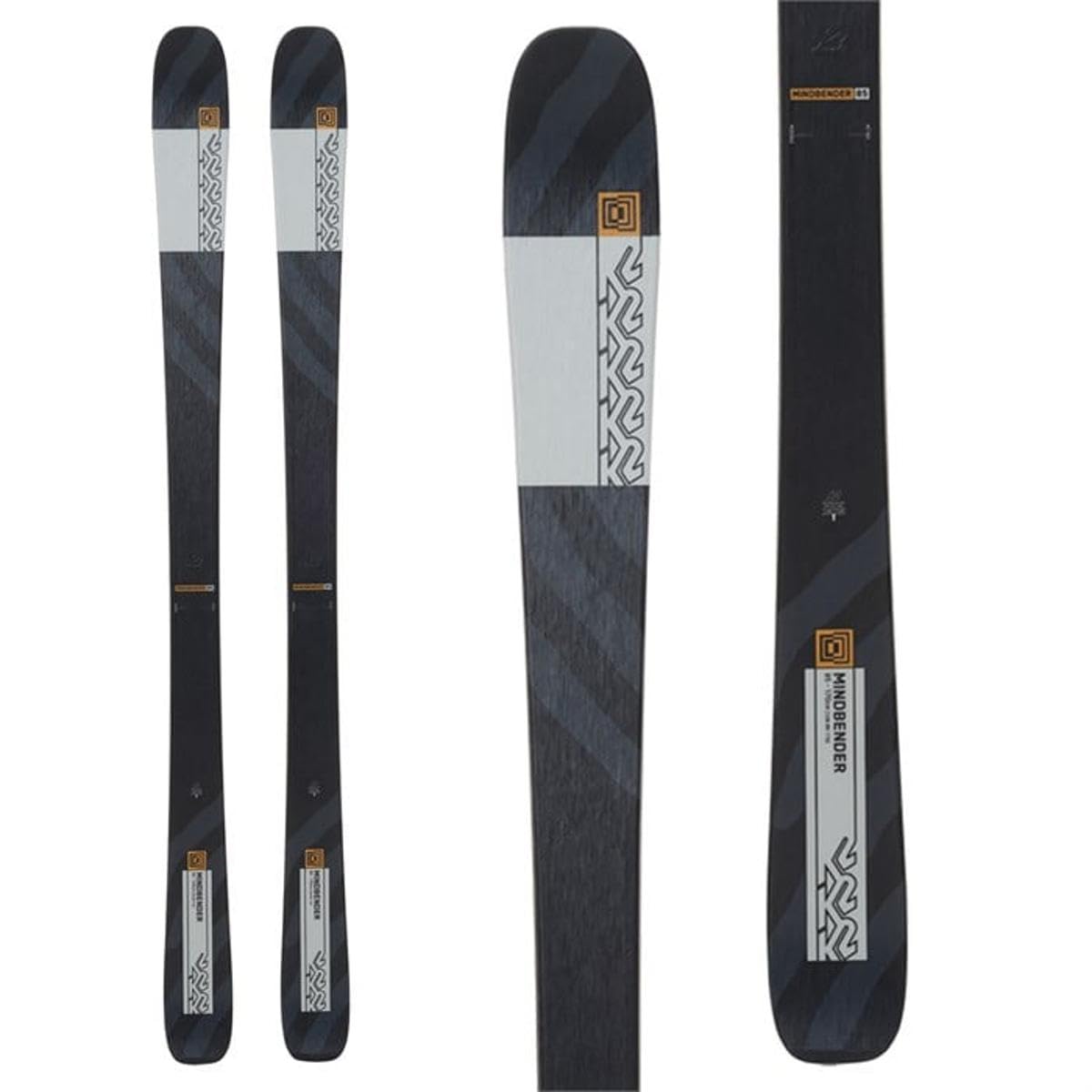 K2 Mindbender 85 Men's All-Mountain Skis - Perfect for Freeride, Powder & Groomed Runs | Best for Advanced Skiers on Steep Terrain & Backcountry Adventures