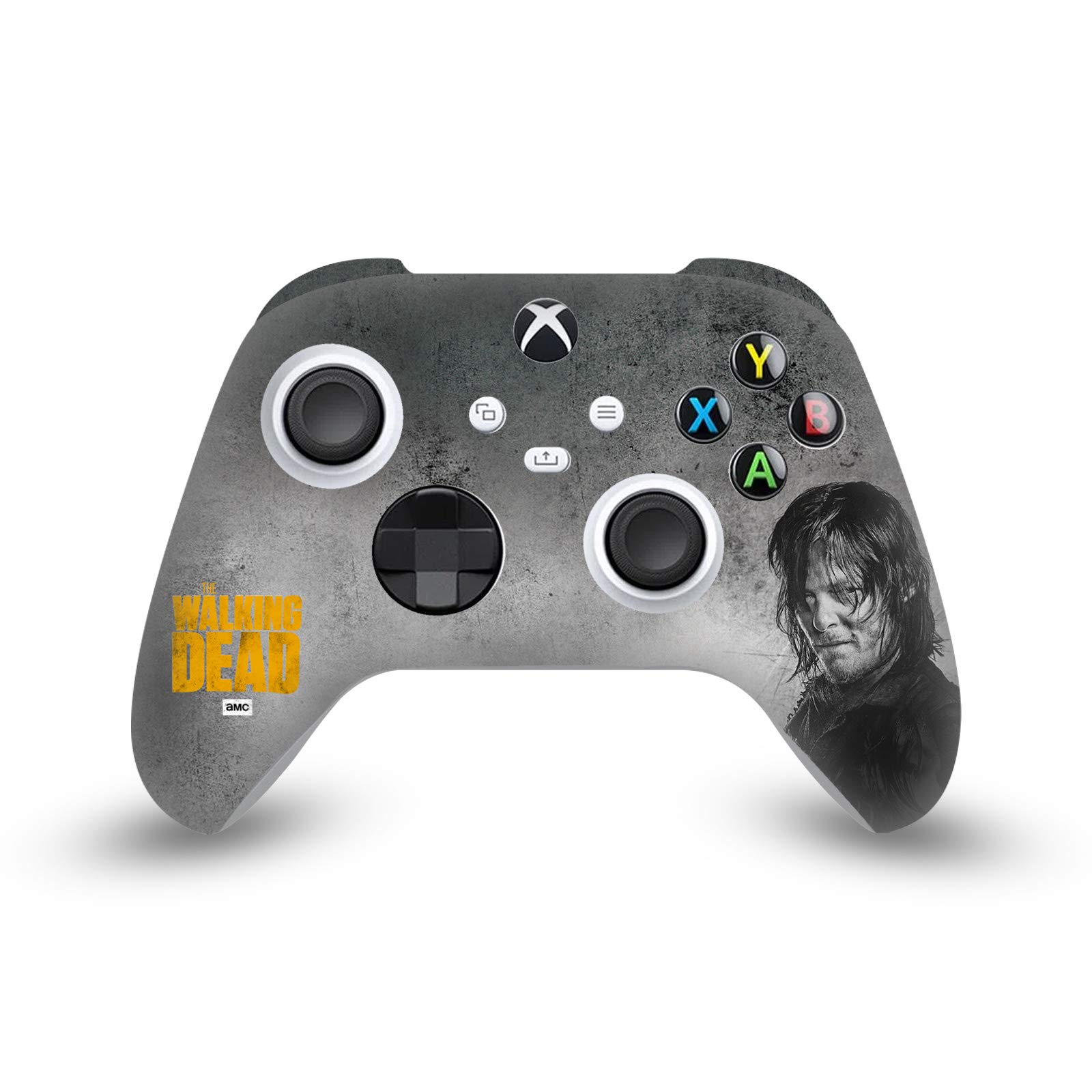 Official AMC The Walking Dead Daryl Dixon Vinyl Sticker Skin for Xbox Series X/S Controller - Gaming Accessories for Fans, Custom Decal for Enhanced Gameplay Experience
