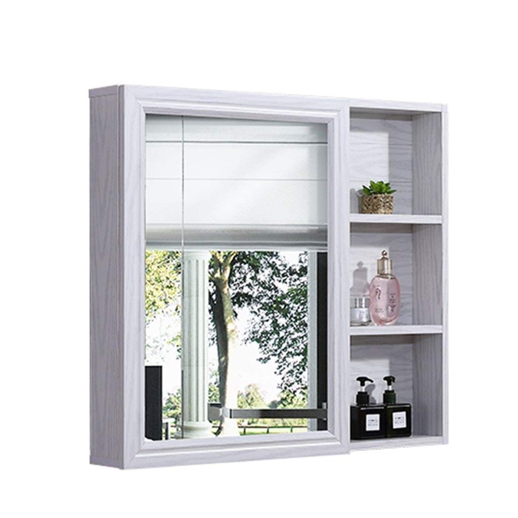 DSDD Aluminum Medicine Cabinet with Mirror - Wall Mounted Bathroom Storage & Vanity Mirror for Bedroom, Locker - Perfect for Small Space Organization & Makeup Application