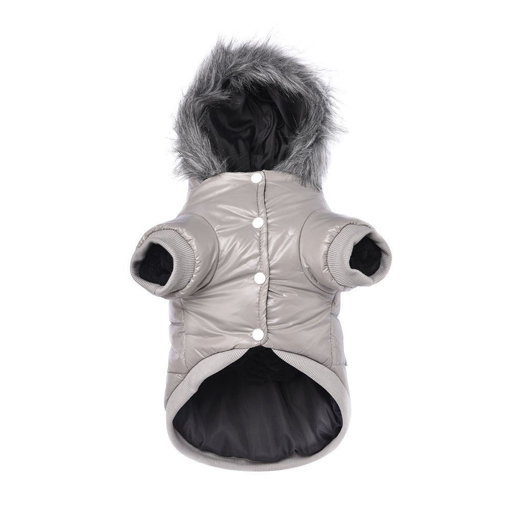 NAMSAN Small Dog Coat - Winter Pet Sweater for Small & Medium Dogs | Windproof Puppy Jacket & Snowsuit for Boy/Girl Dogs & Cats | Perfect for Outdoor Walks, Park Visits & Cold Weather Protection