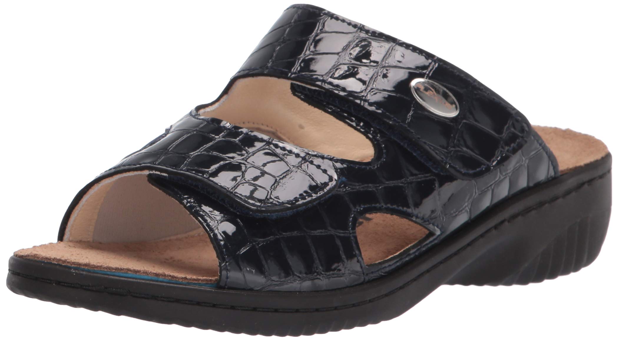 Flexus by Spring Step Women's Almeria Comfort Slide Sandals - Breathable Summer Casual Shoes for Beach, Poolside & Outdoor Wear