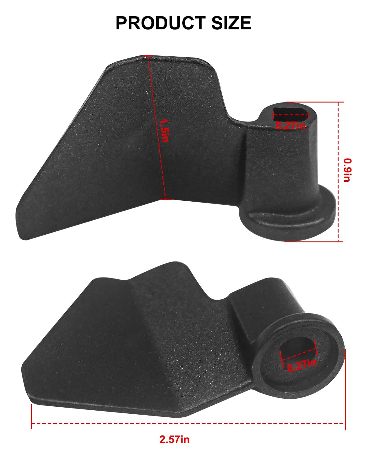 2-Pack Stainless Steel Bread Maker Paddles - Compatible with Most Bread Machines, Non-Stick Kneading Blades for Efficient Dough Mixing - Perfect for Baking Homemade Bread, Pizza Dough, and Pastries