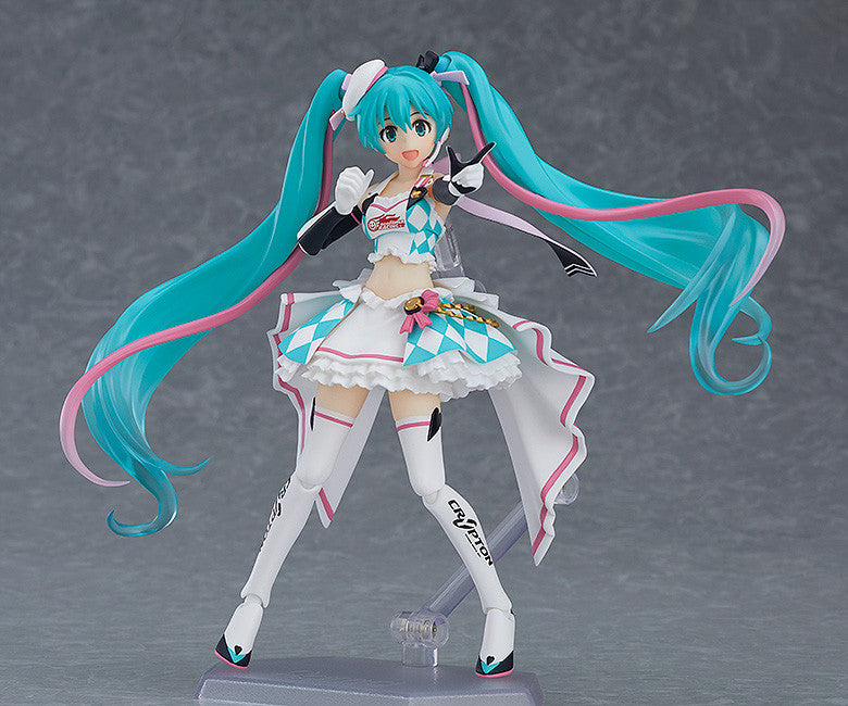 Figma SP 119 Racing Miku 2019 Ver. - Hatsune Miku GT Project Anime Figure - Collectible PVC Model for Display & Gaming Enthusiasts