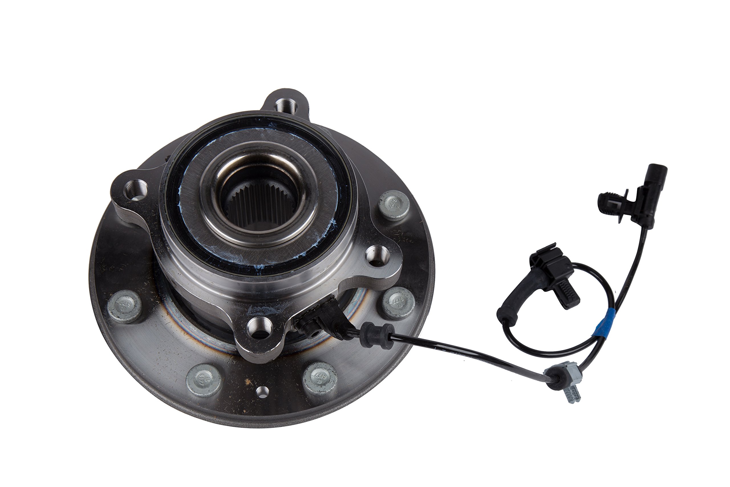 ACDelco FW460 GM Original Equipment Front Wheel Hub & Bearing Assembly with ABS Wheel Speed Sensor & Wheel Studs - Perfect for Chevy Silverado, GMC Sierra & Other GM Truck Models
