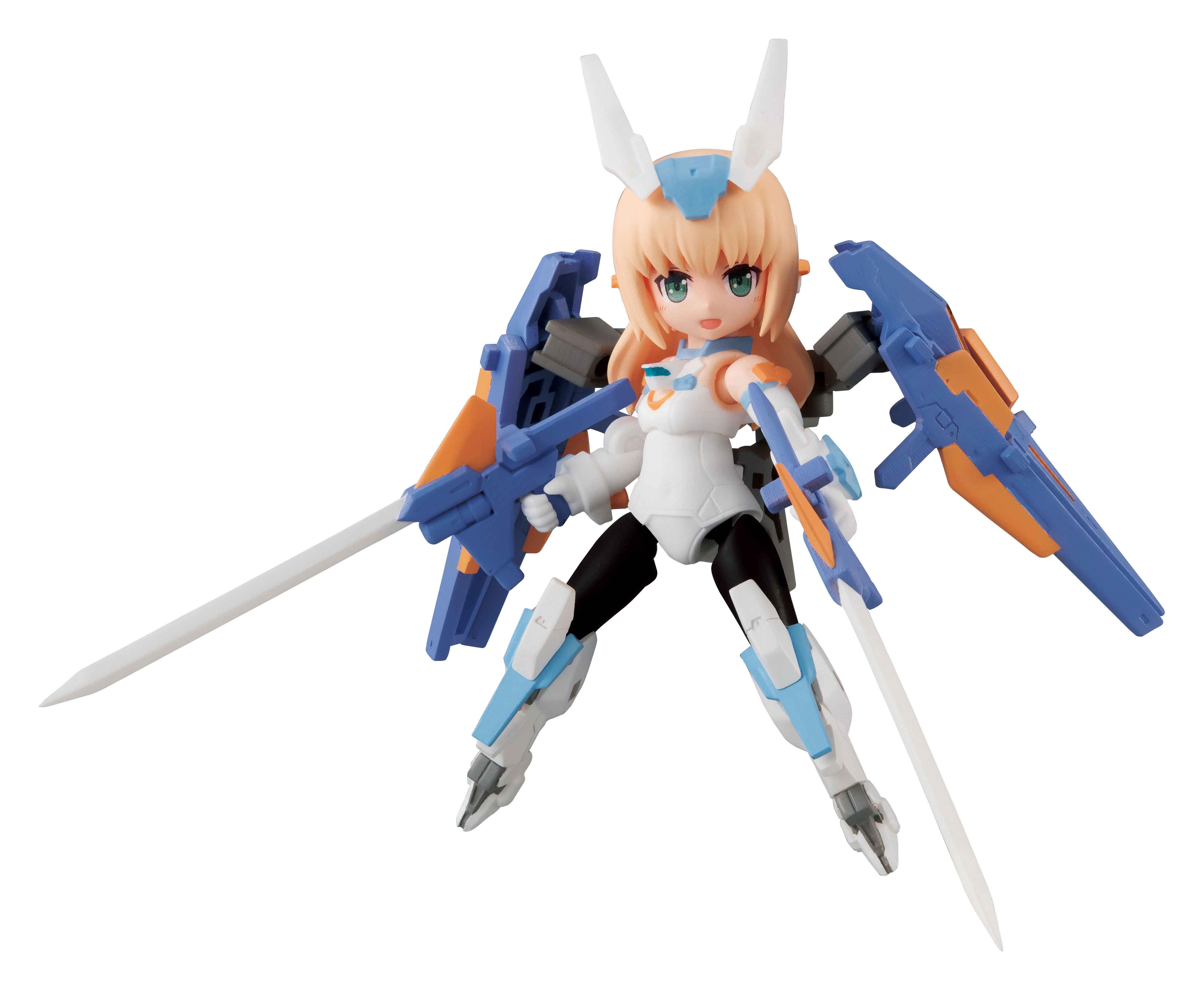 Desktop Army Vol 8 Frame Arms Girl KT 240F Baselard Series - 4-Piece Trading Figure Box Set | Anime Collectibles for Display & Gaming Scenes