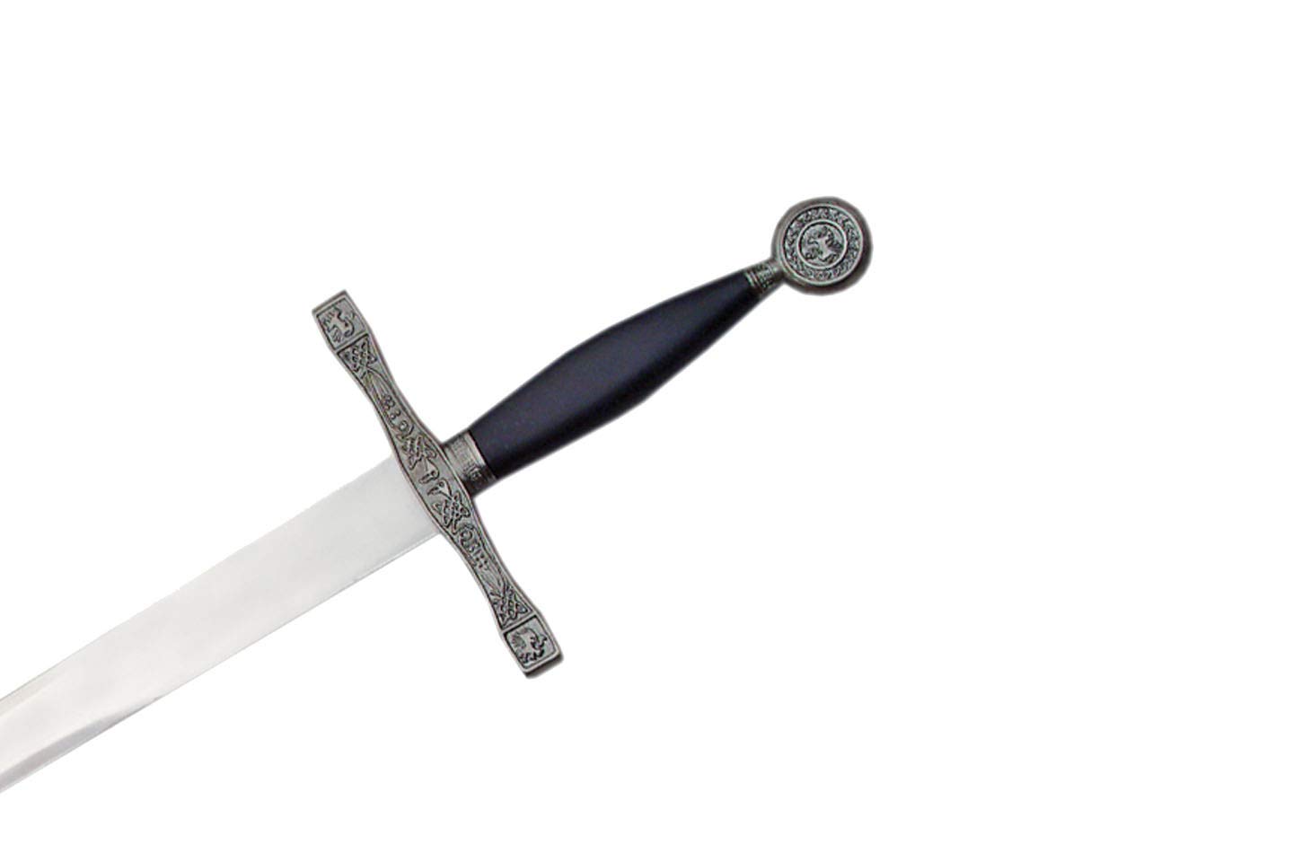 Excalibur Sword Replica - King Arthur Legendary Black Medieval Sword for Cosplay, Collectors & Home Decor | SZCO Supplies