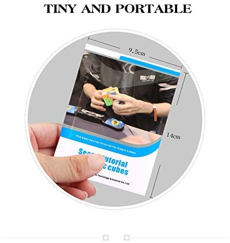 D ETERNAL Kids Cube Solving Guide Book - Step-by-Step Speed Cube Puzzle Tutorial for Beginners | Perfect for Learning, Gifts & Brain Training