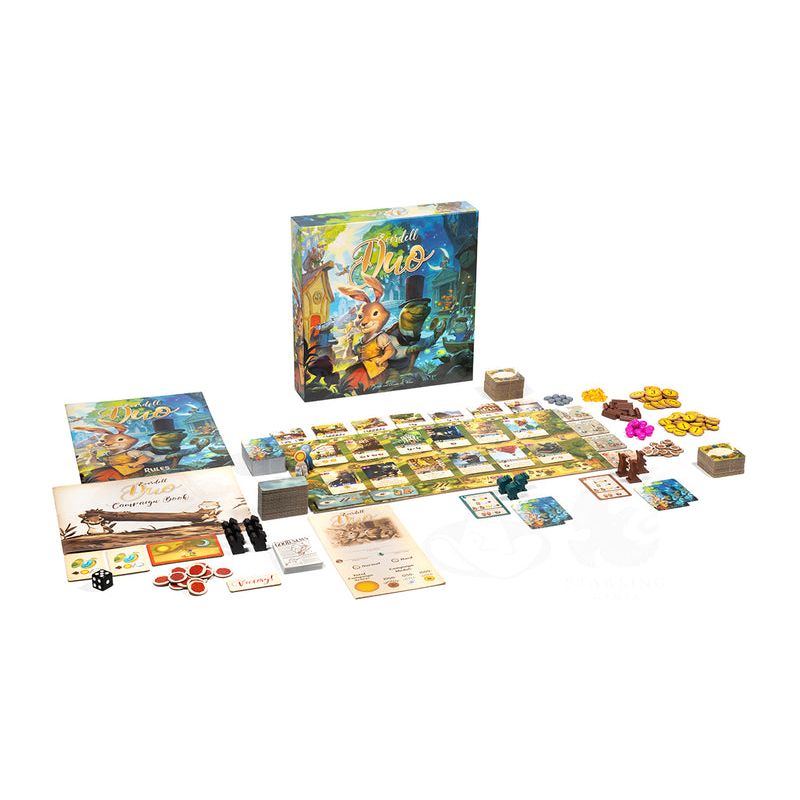 Everdell Duo Board Game - Award-Winning Strategy Game for Adults & Families - Perfect for Game Nights & Family Gatherings