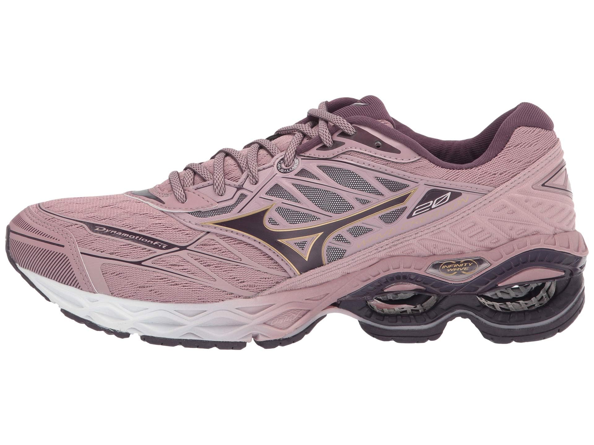 Mizuno Wave Creation 20 Women's Running Shoes - Lightweight Cushioned for Long Distance & Marathon Training - Perfect for Road Running, Gym Workouts & Daily Jogging