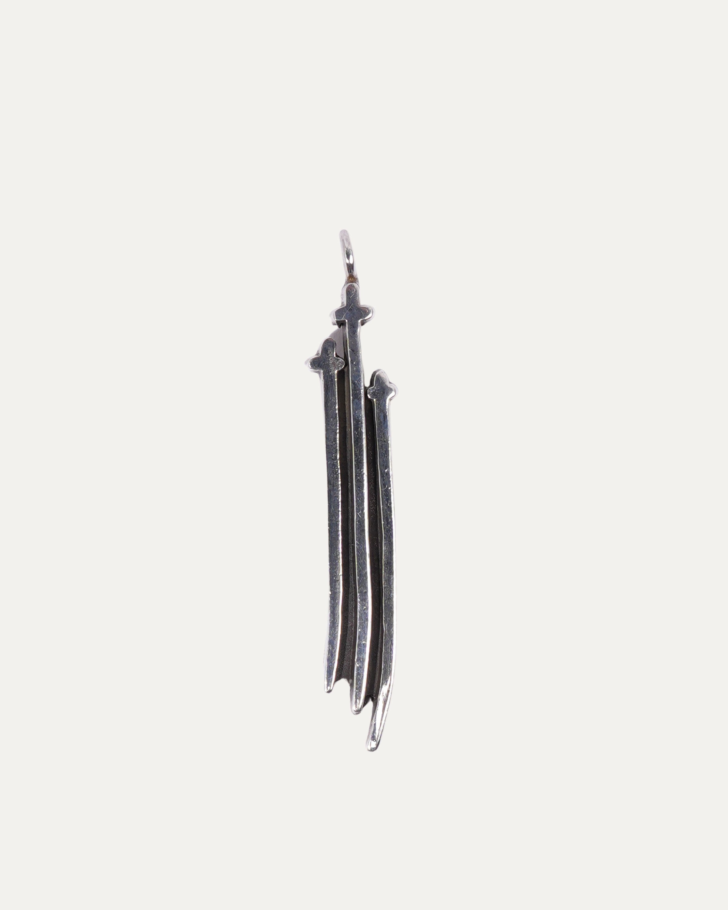 Chrome Hearts 3Rs Pendant Necklace - Gothic Cross Jewelry for Men & Women | Perfect for Everyday Wear, Gift Giving & Special Occasions