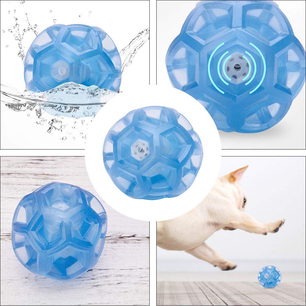 Interactive Rolling & Whistling Ball Dog Toy - Durable Chew Toy for Small & Large Dogs - Fun Playtime & Training Reward for Indoor/Outdoor Use
