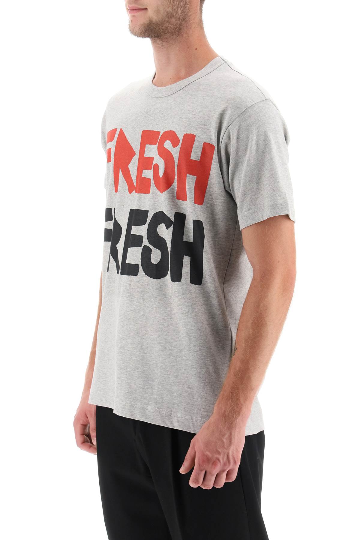 Comme des Garcons Shirt Fresh Print T-Shirt - Stylish Casual Wear for Men & Women - Perfect for Streetwear, Outings & Everyday Fashion