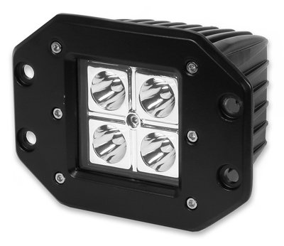 16W LED Cube Light - 3 Inch Surface Mount Lighting for Kitchen, Bathroom, and Closet - Energy Efficient Dimmable Downlight