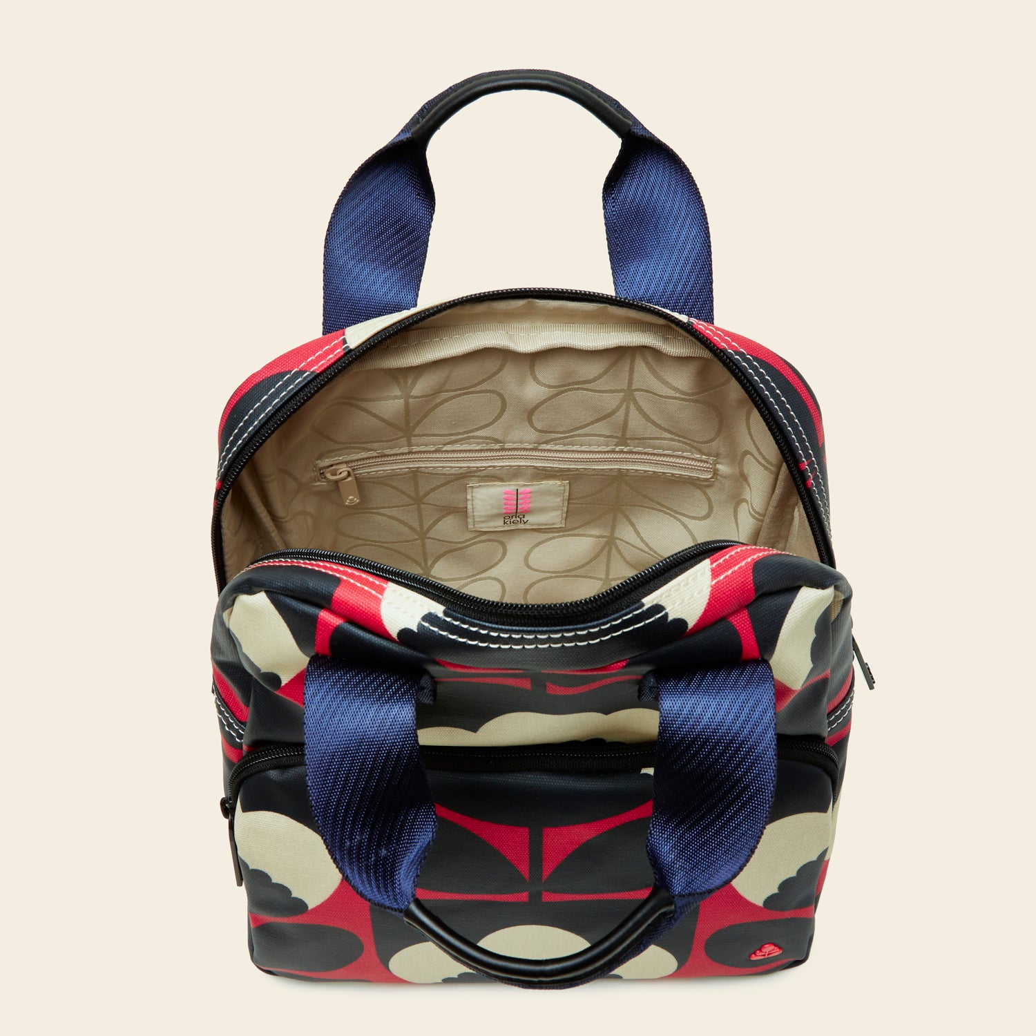 Mini Lotta Backpack - Lightweight Waterproof Spring Floral Print Daypack for Women & Teens - Perfect for School, Travel, and Outdoor Adventures