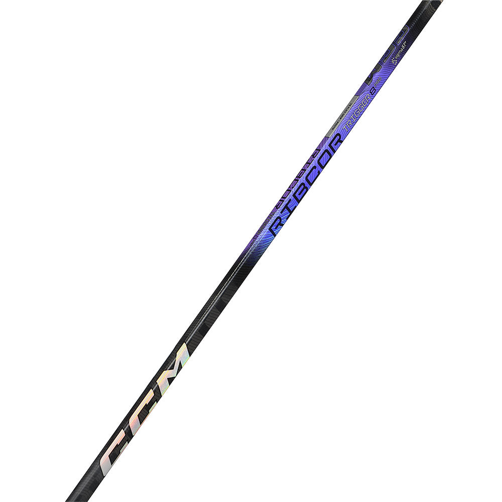 CCM Ribcor Trigger 8 Pro Junior Ice Hockey Stick - Lightweight Composite Hockey Stick for Youth Players - Perfect for Practice, Games & Training Sessions