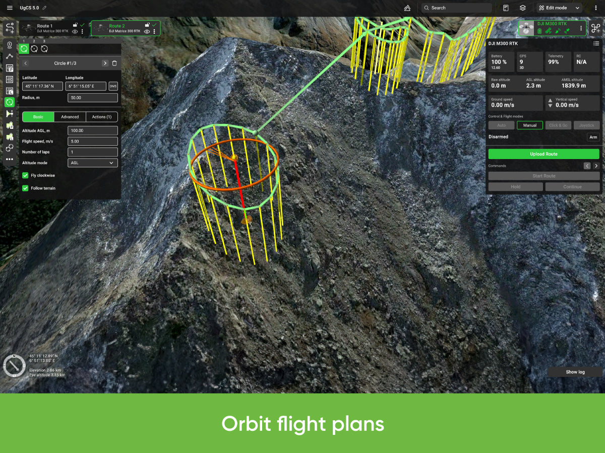 UgCS PRO Drone Flight Planning Software - Annual Subscription for Precision Mapping & Aerial Photography | Perfect for Surveying, Construction & Agricultural Applications