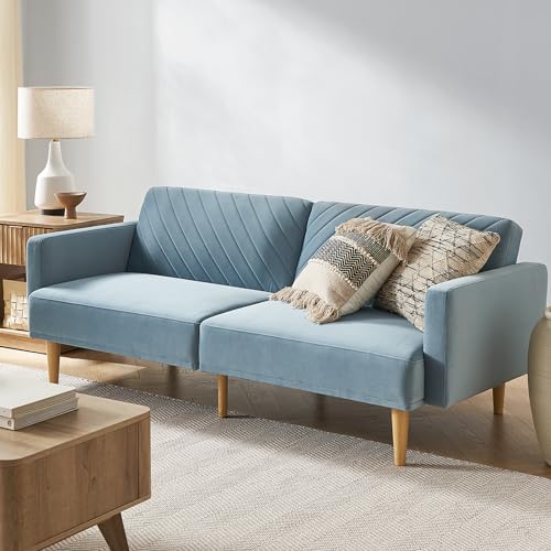 Sky Blue Premium Velvet