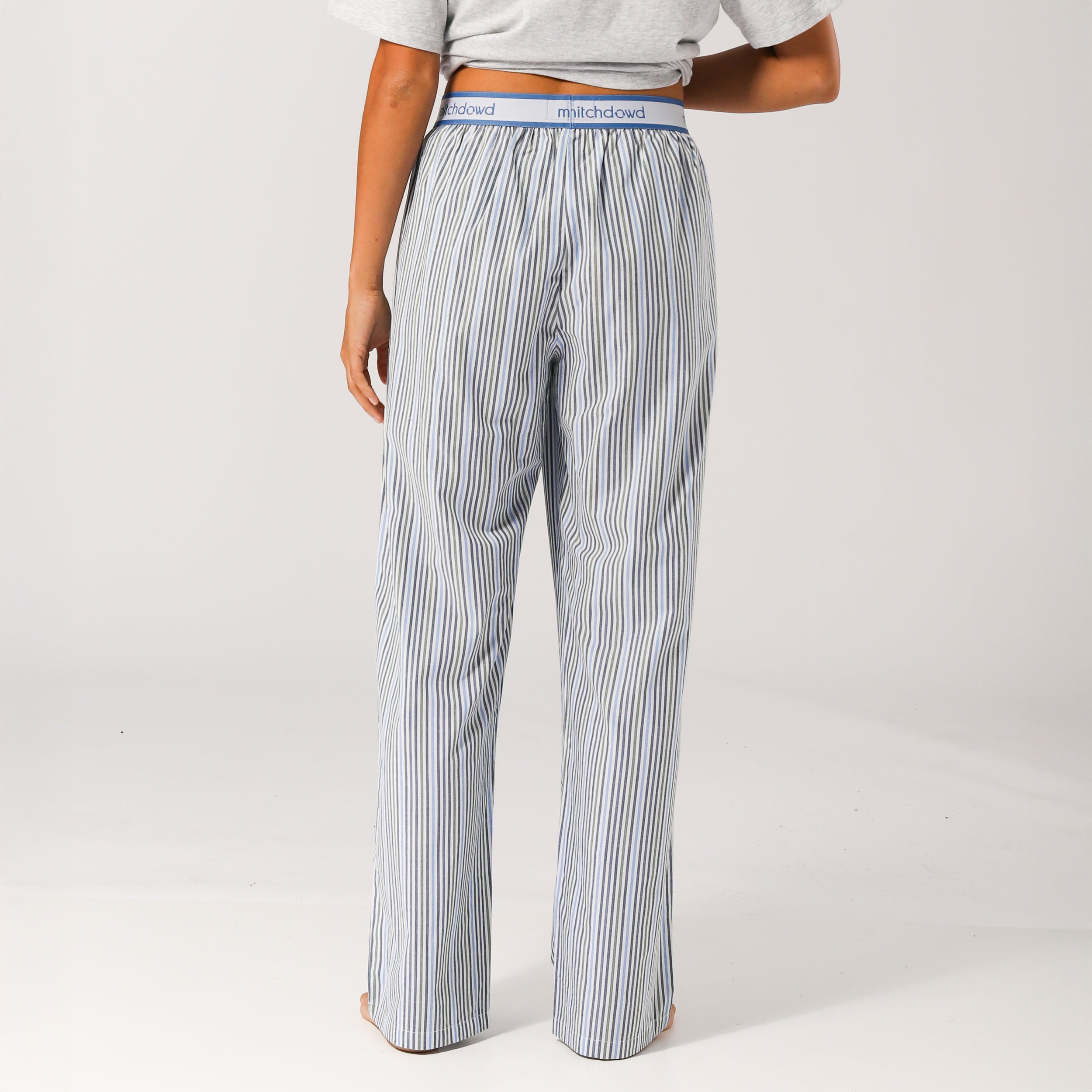 Women's Striped Sleep Pants - Soft & Comfortable Lounge Pajama Bottoms for Nightwear & Relaxation at Home