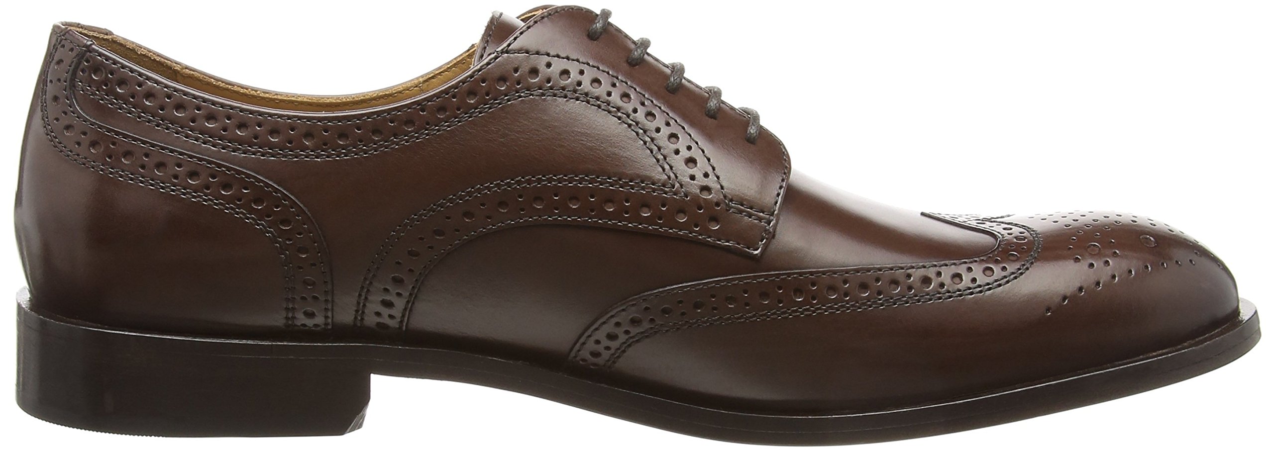 Geox Men's Brogue Shoes - Classic Leather Oxford Dress Shoes for Business & Formal Occasions | Comfortable & Stylish Footwear for Work, Weddings & Office Events