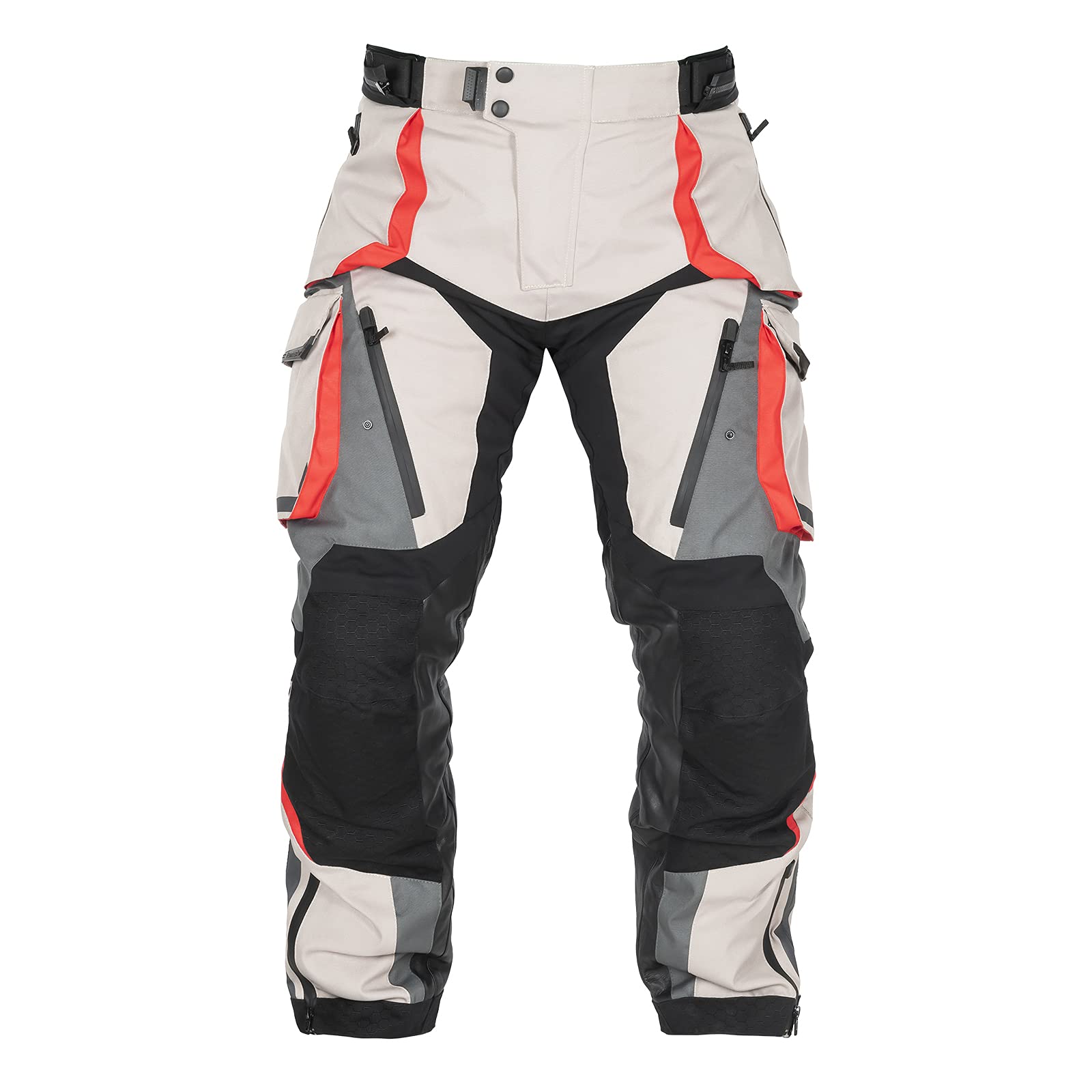 Tourmaster Men's Trek Motorcycle Pants - Waterproof Riding Gear for Adventure & Commuting - Durable Protective Pants for Street & Off-Road Biking