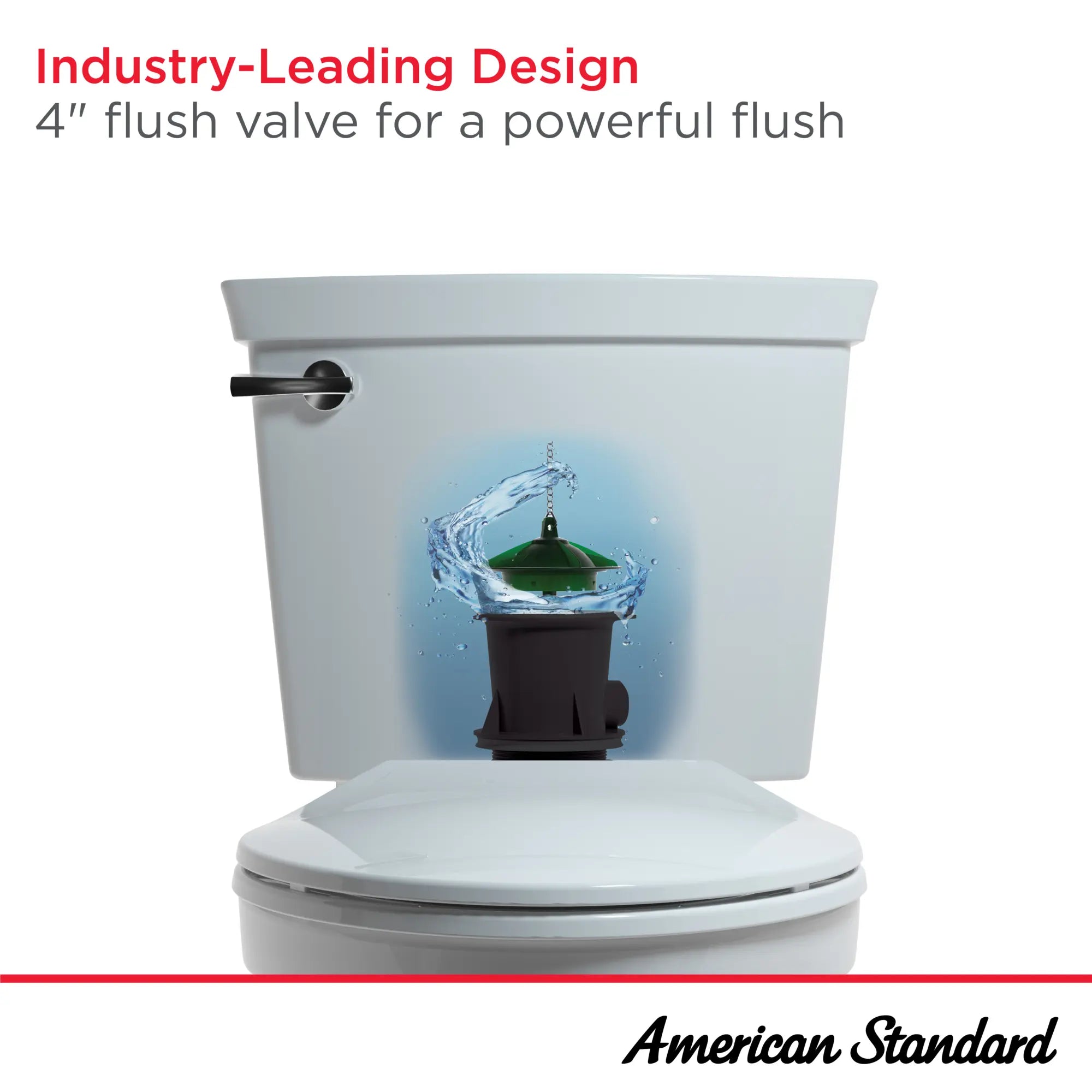 Champion® 4 Two-Piece 1.28 GPF/4.8 LPF Water-Saving Round Front Toilet with Soft-Close Seat - Perfect for Small Bathrooms & Powder Rooms