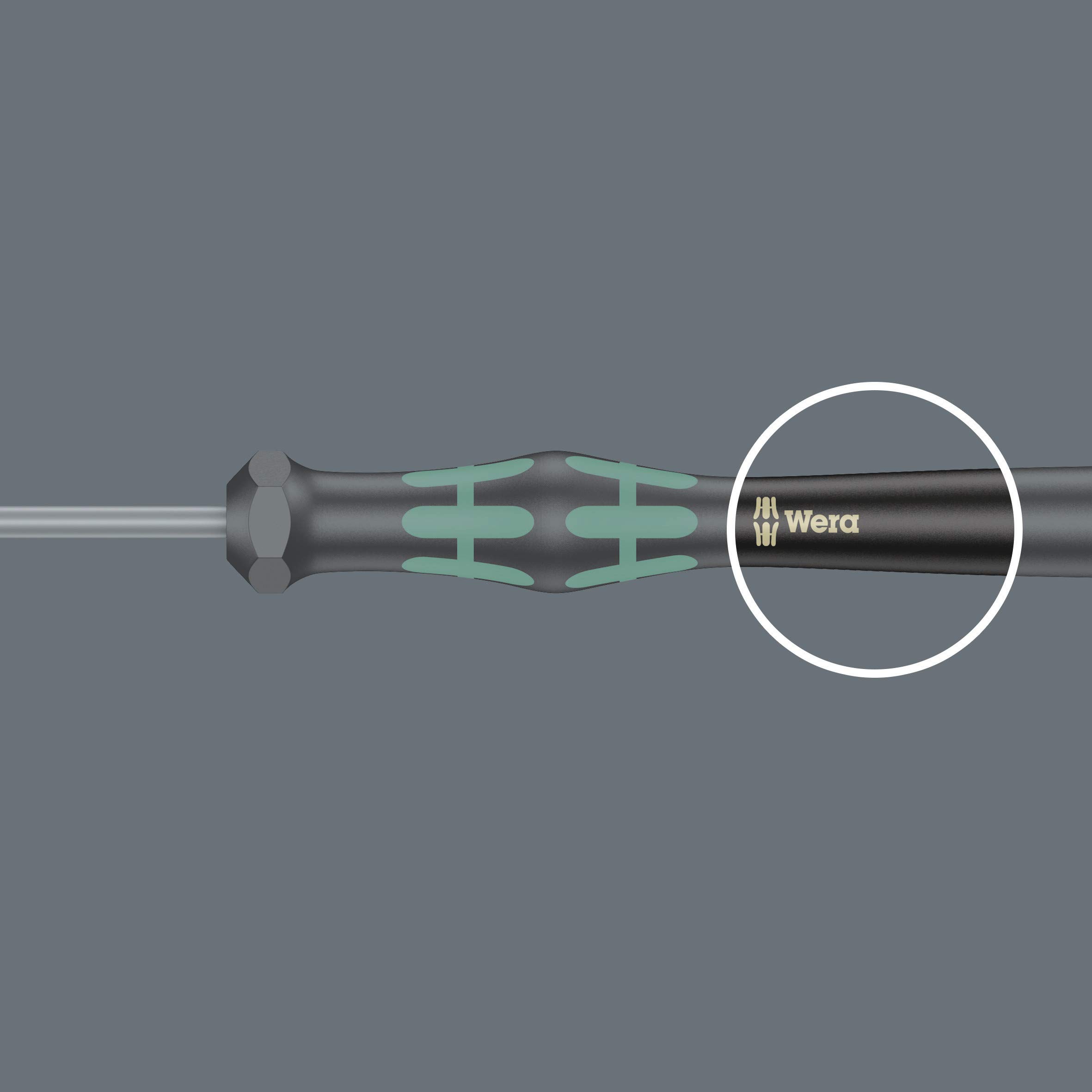 Wera 05118046001 Kraftform Micro 2067 Torx BO Electronics Precision Screwdriver Set - TX8 Head, 60mm Blade Length - Perfect for Laptops, Smartphones & Small Electronics Repair