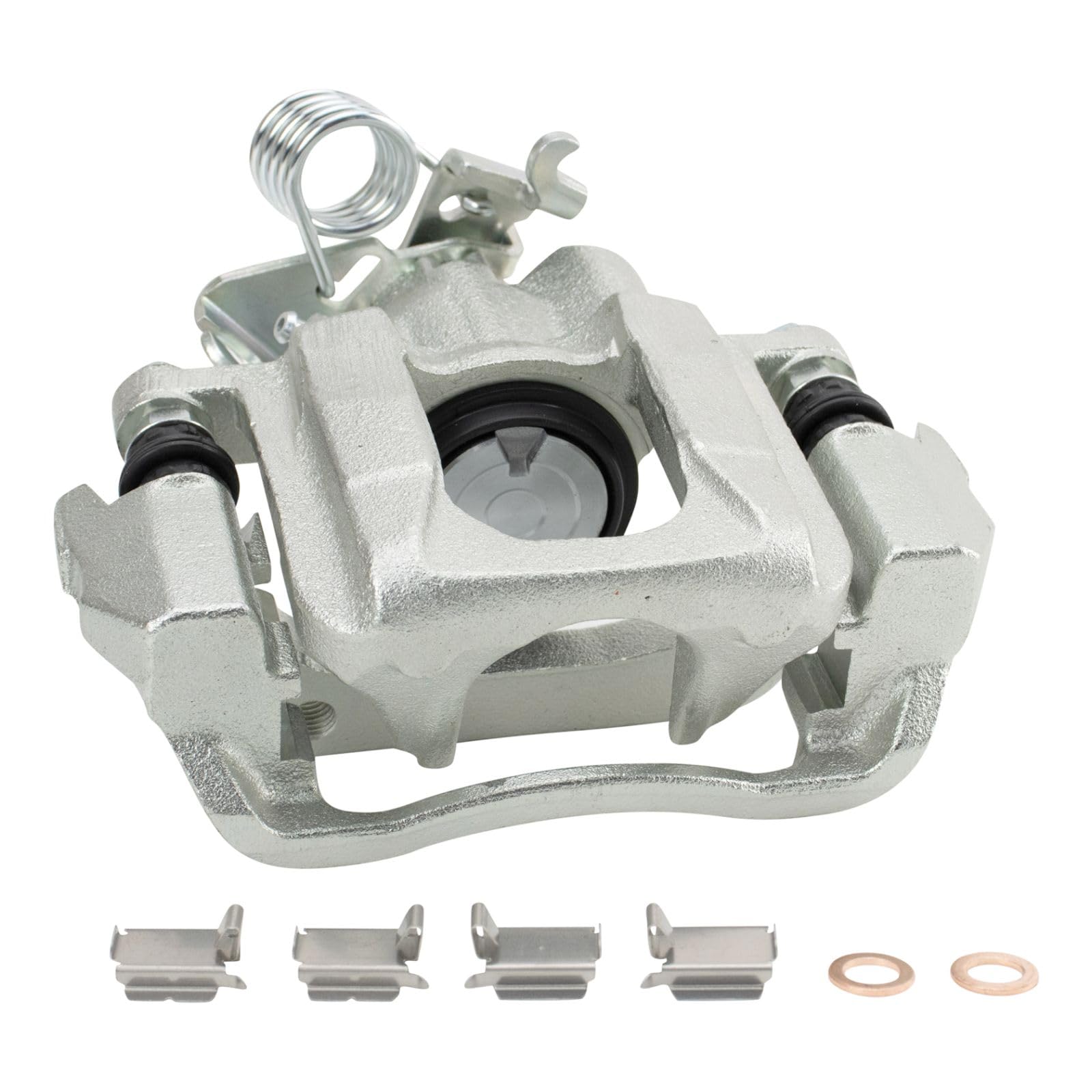 Rear Brake Caliper Set with Brake Hose - Compatible with 2009 Ford Flex, 2010-2012 Taurus, 2009-2012 Lincoln MKS - Perfect for Brake System Repair & Maintenance