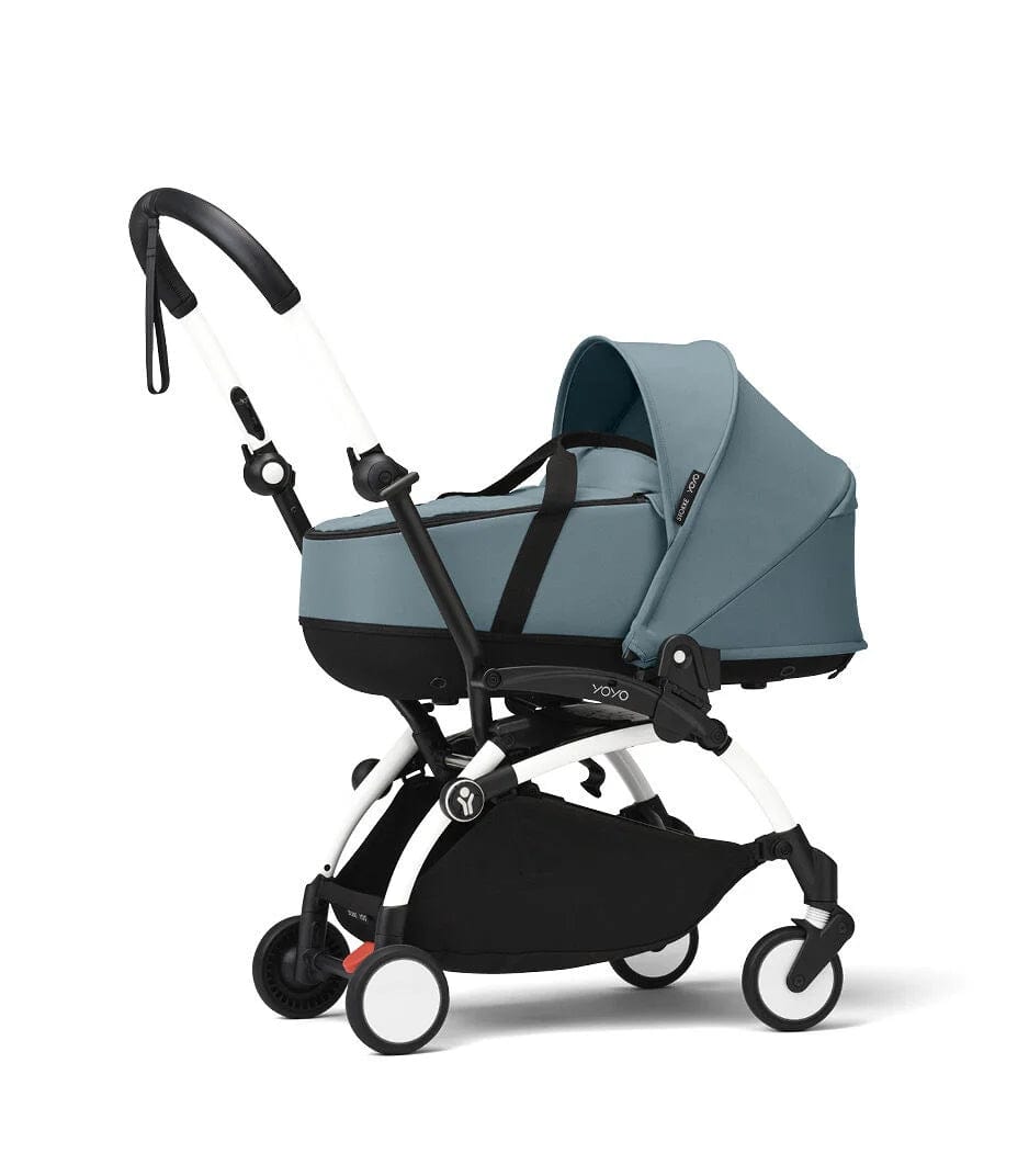 Stokke YOYO 3 Lightweight Travel Stroller with Bassinet - Compact Foldable Baby Stroller for Air Travel, City Walks & Everyday Use