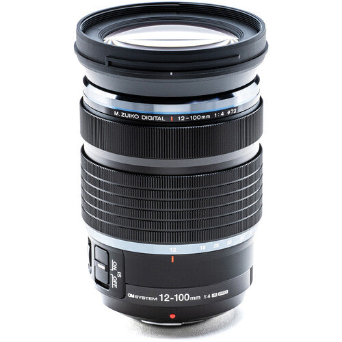 OM SYSTEM M.Zuiko Digital ED 12-100mm f/4 IS PRO Lens - Professional Zoom Lens for Micro Four Thirds Cameras - Perfect for Travel, Landscape & Portrait Photography
