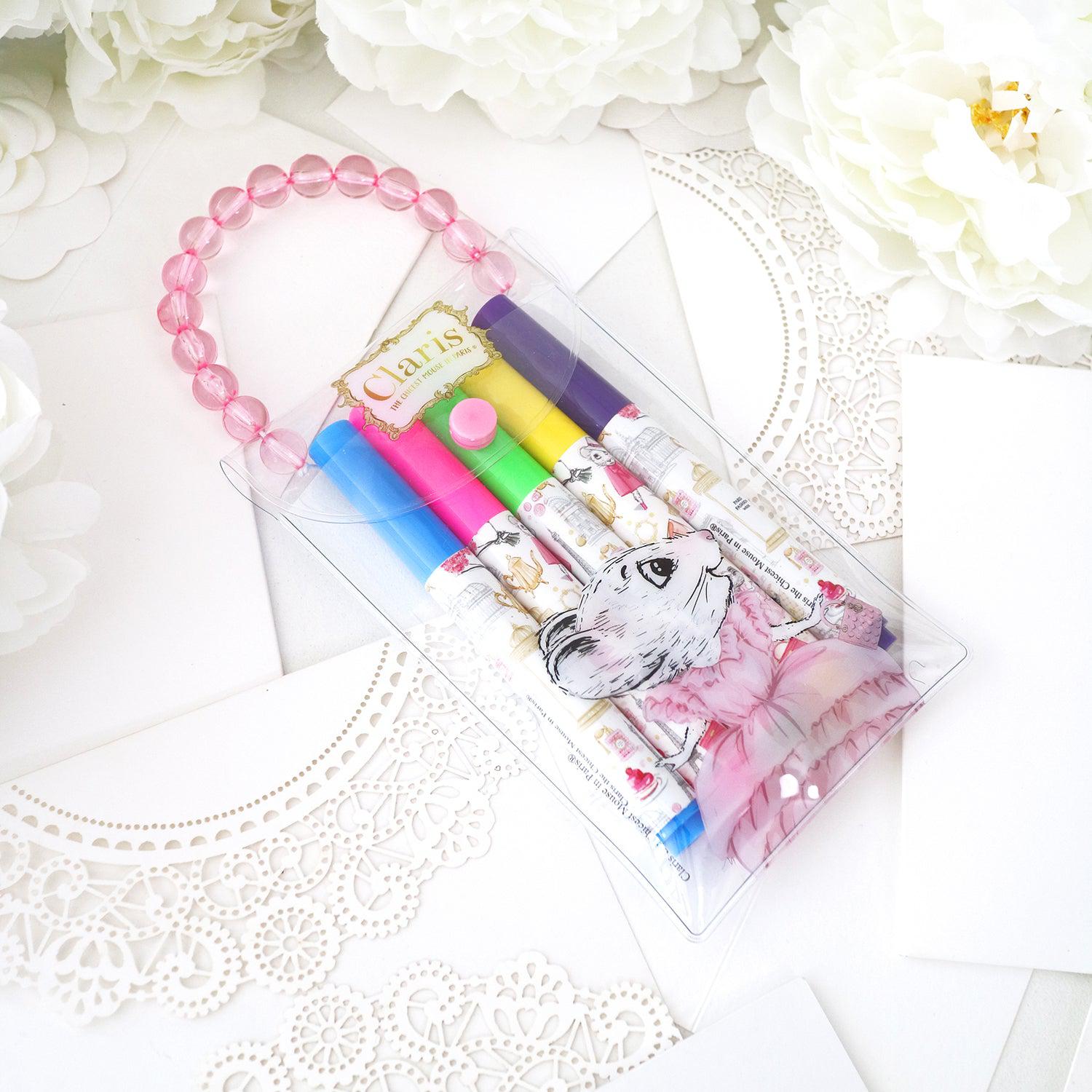 Claris The Mouse Marker Set - Premium Art Markers for Drawing & Sketching - Perfect for Artists, Students & DIY Craft Projects