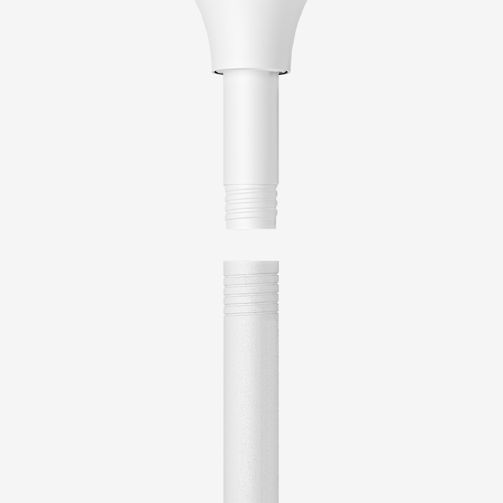 AirFlo 43 Smart Hybrid Pedestal Fan - Ultra Quiet Air Circulator with Remote Control, 3 Speed Settings, 90° Oscillation - White - Perfect for Bedroom, Living Room & Office Cooling