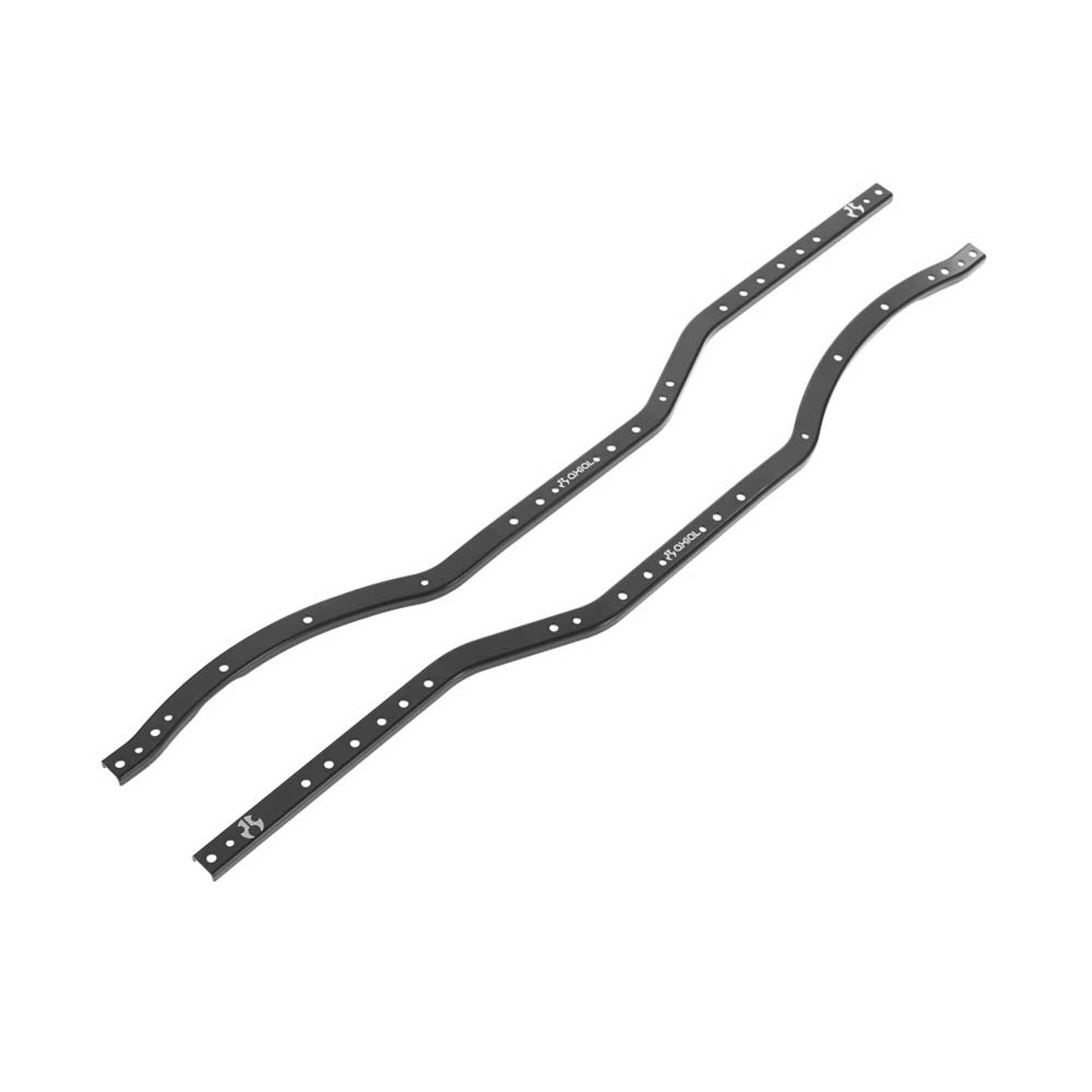Axial AX31418 Aluminum Chassis Rails for RC Cars - Durable & Lightweight Upgrade Parts for Crawlers, Drifters & Off-Road RC Vehicles