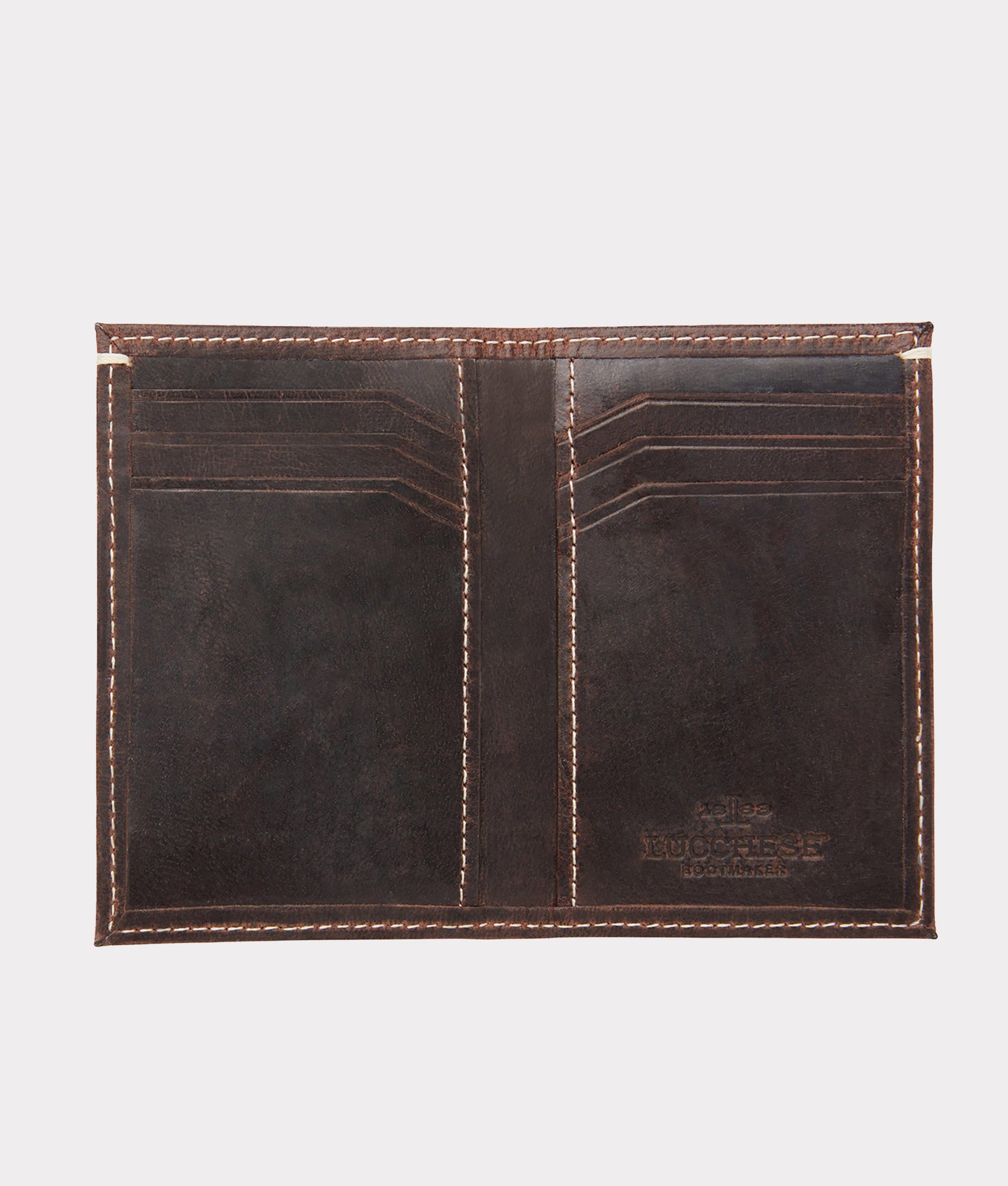 Genuine Leather Bifold Wallet for Men - Premium Mad Dog Chocolate Brown | Slim RFID Blocking Wallet for Everyday Carry & Travel