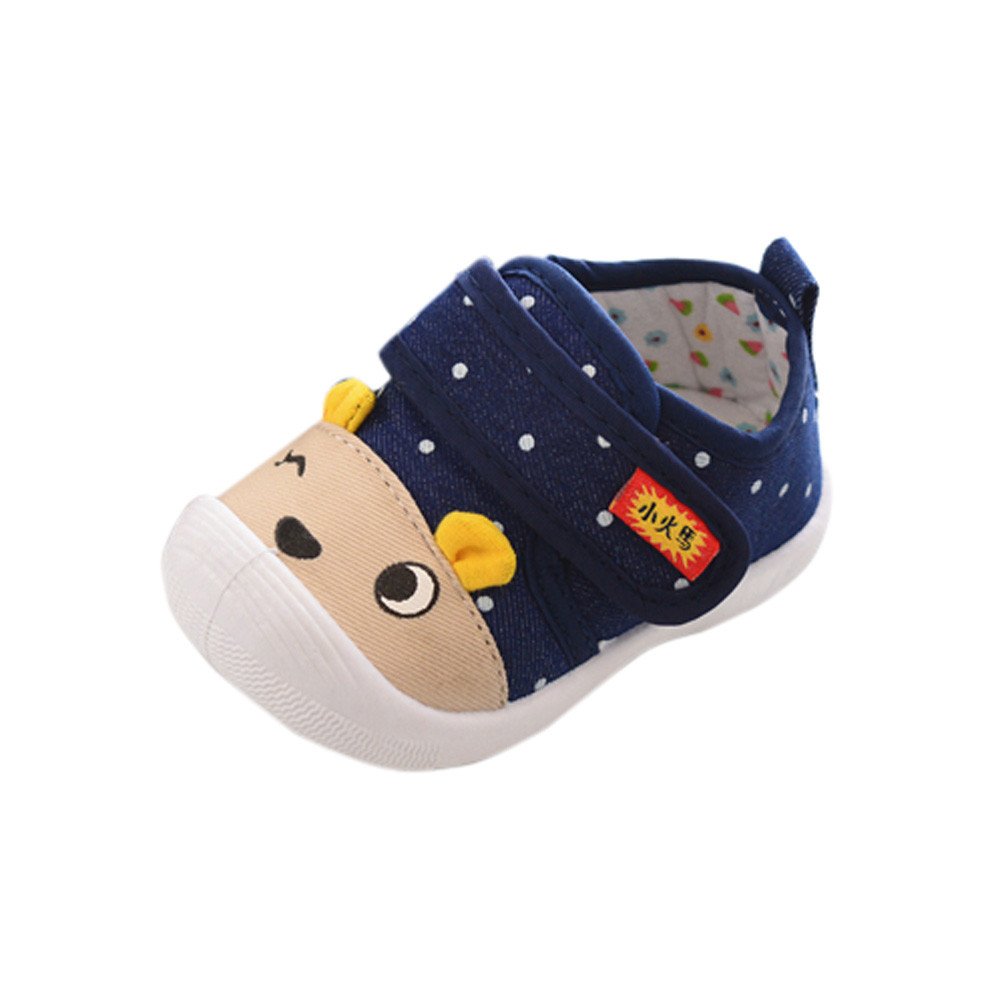 **Adorable Squeaky Baby Shoes for Girls & Boys - Soft Non-Slip Cartoon Sole Infant Walking Shoes | Perfect for First Steps, Playtime & Outdoor Adventures**