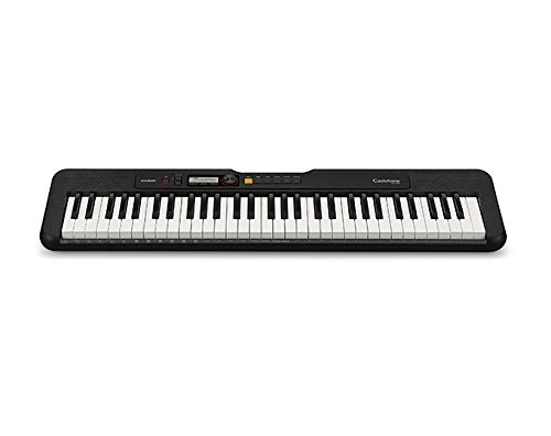 Casio Casiotone CT-S200BK 61-Key Portable Keyboard with USB & ARST Single-X Adjustable Stand - Black | Perfect for Beginners, Home Practice & Live Performances