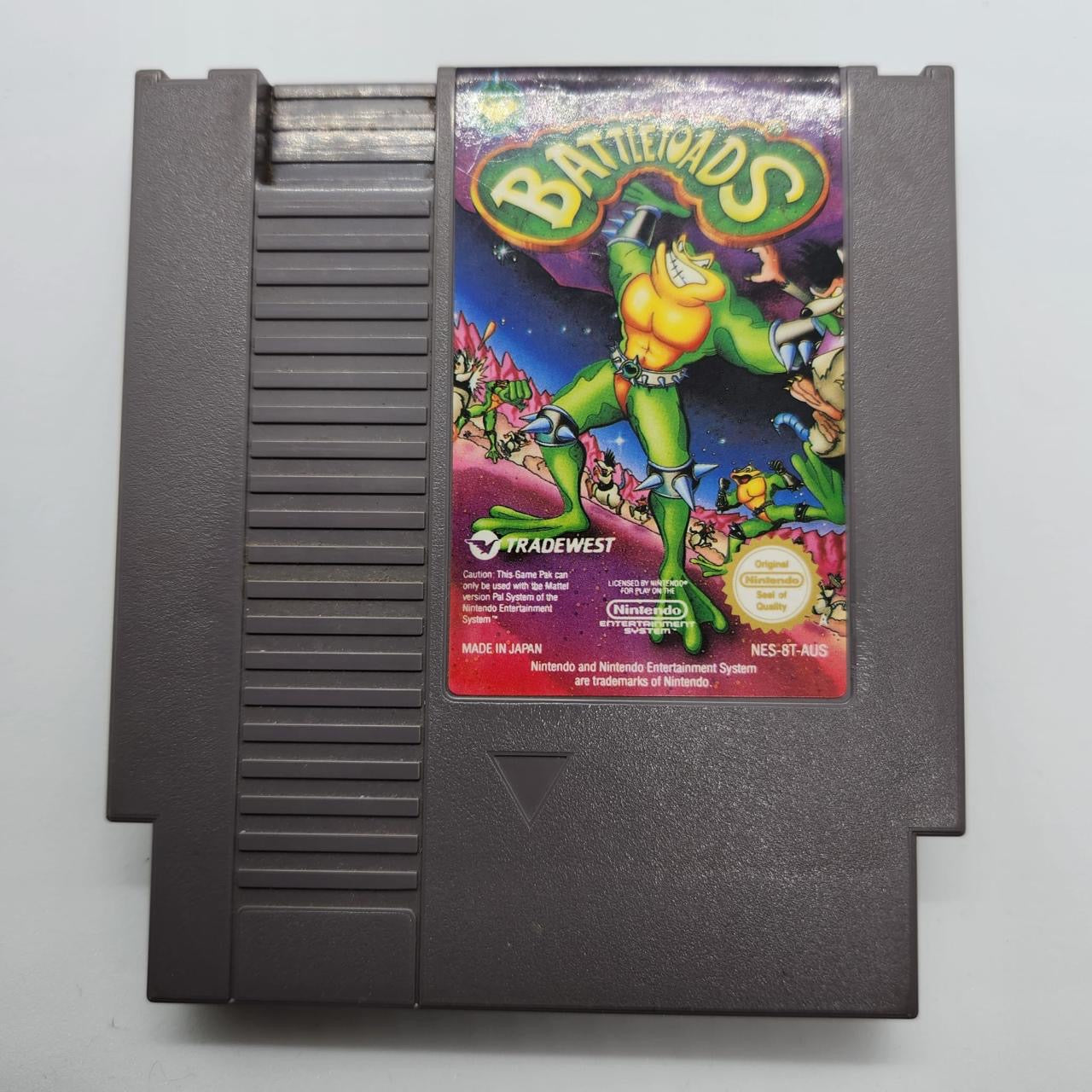 Battletoads NES Game for Nintendo Entertainment System - Classic Retro Gaming for Collectors & Enthusiasts | Perfect for Nostalgic Play & Display