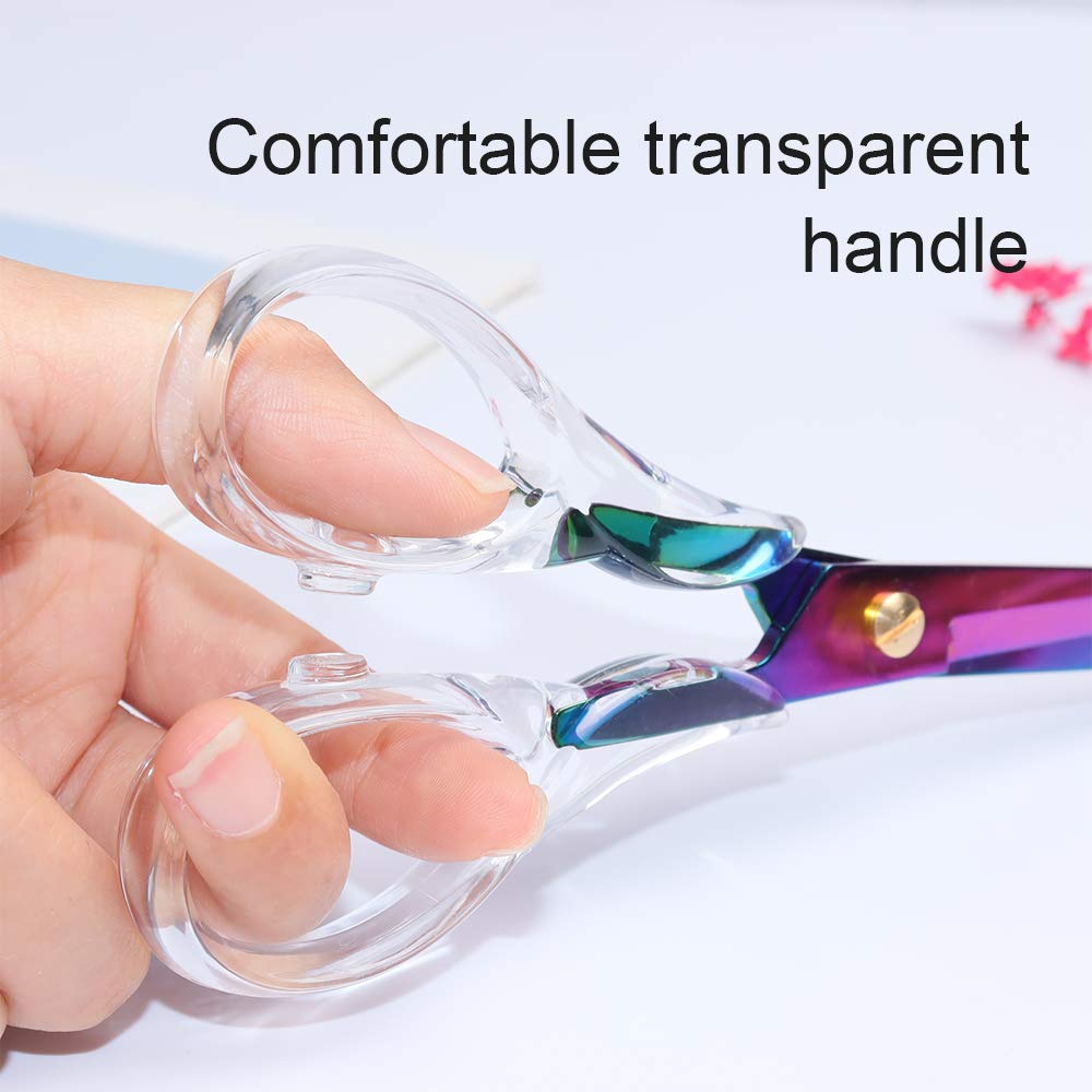 Acrylic Rainbow Stapler & Tape Dispenser Set with 6.3