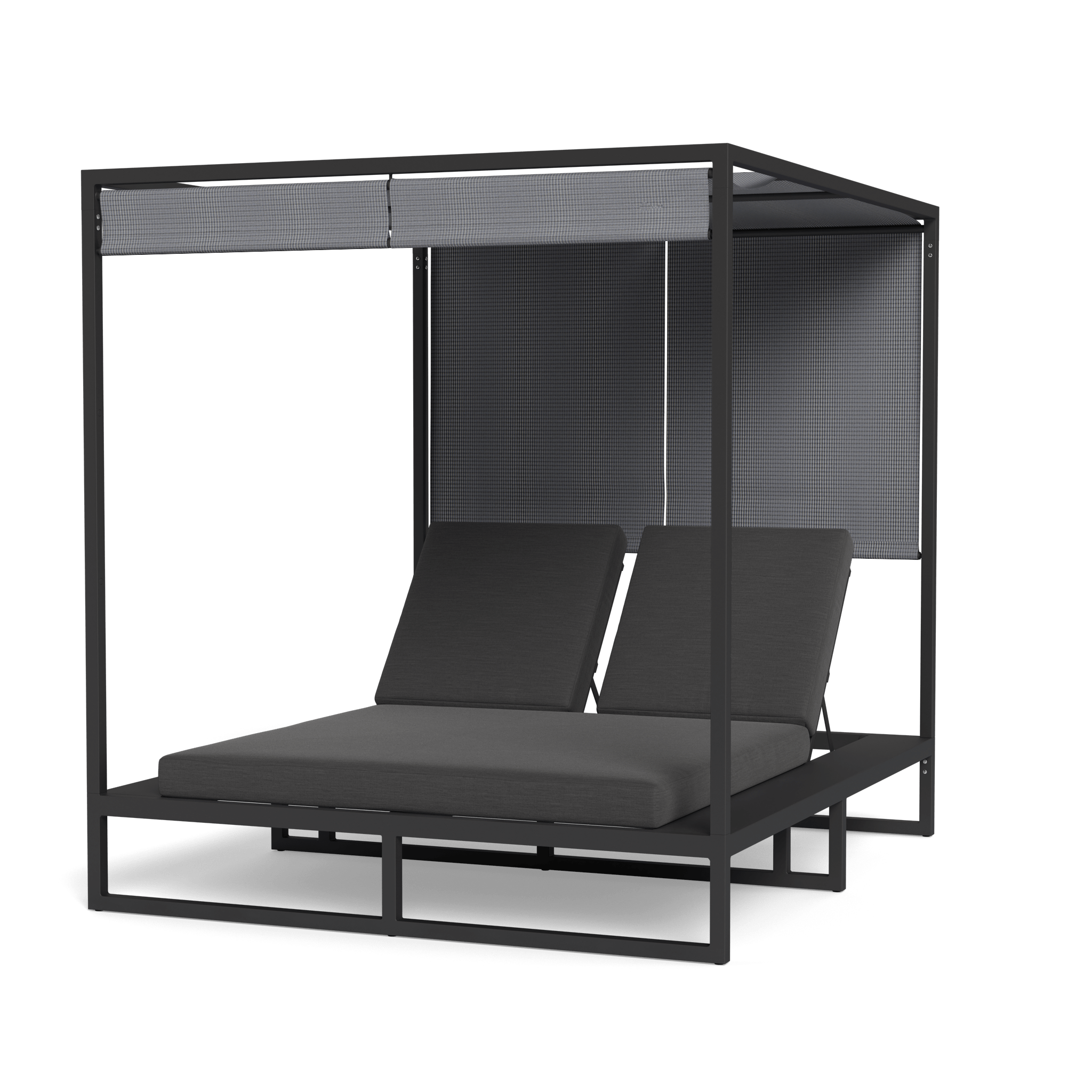 Hayman Aluminum Curtain Cabana - Lightweight Outdoor Sunshade for Patio, Poolside, and Beach - Perfect for Relaxation and Shade