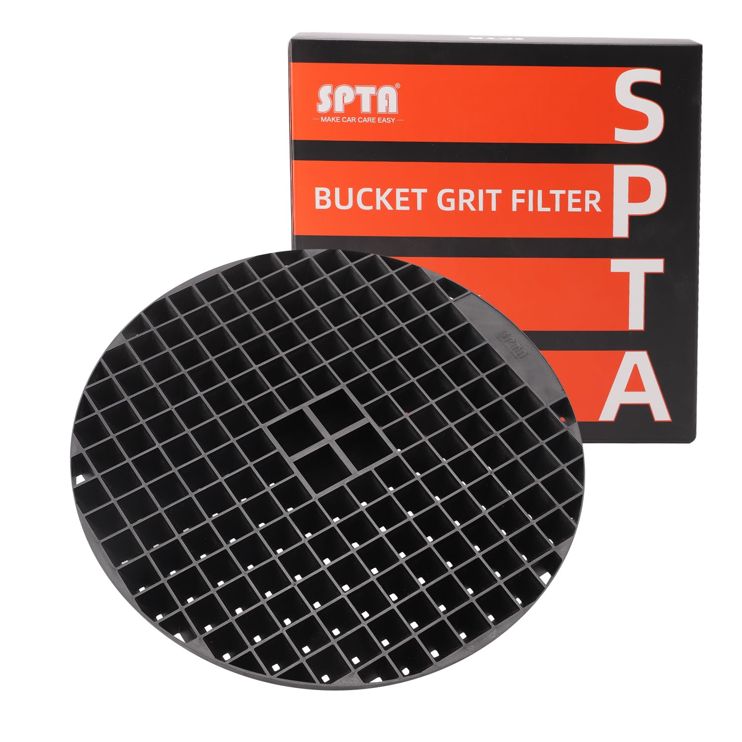 **SPTA Car Wash Bucket Insert with Grit Guard - 1PC Dirt & Dust Filter for Car Cleaning - Gravel Separator Tool for Auto Detailing & Vehicle Care - Perfect for Home, DIY, and Professional Car Washing**