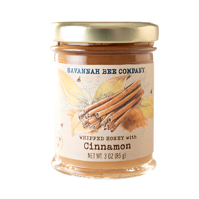 Savannah Bee Company Whipped Honey - Pure, Creamy & Spreadable Raw Honey for Toast, Tea & Baking | Natural Sweetener for Breakfast, Desserts & Healthy Snacks