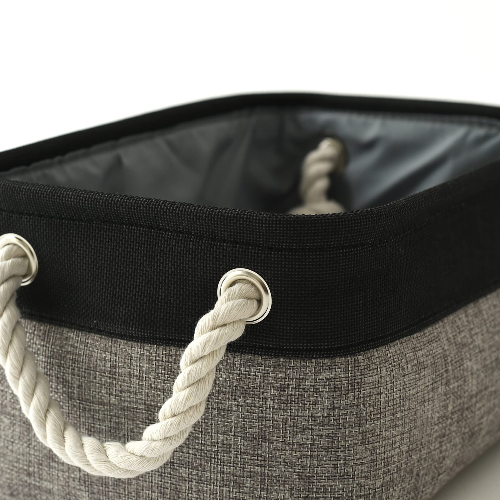 Fabric Storage Cubes with Handles - 11.8