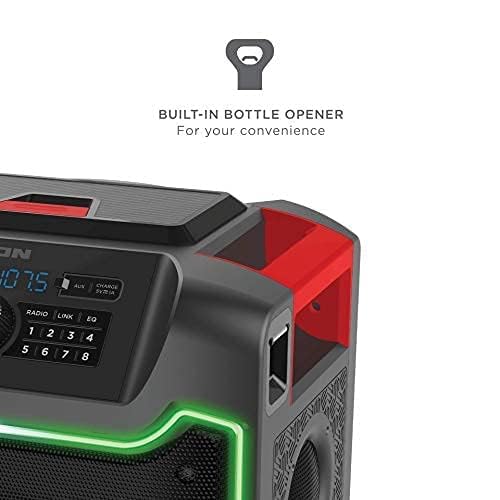 ION Pathfinder 280 All-Weather Bluetooth Speaker with Premium Wide-Angle Sound - Waterproof Outdoor Speaker for Pool Parties, Beach & Camping (Renewed)