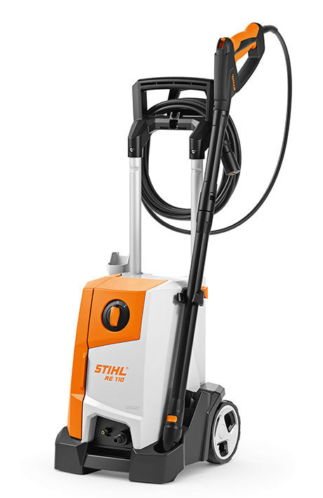 STIHL RE 110 Electric Pressure Washer 1800 PSI High-Pressure Cleaner for Home, Driveway, Deck & Car Washing - Powerful Electric Pressure Washer for Outdoor Cleaning