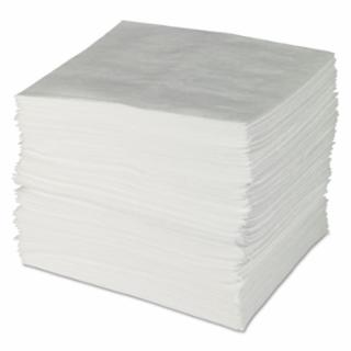 Brady SPC EnvTM Oil Absorbent Pads - Contractor Grade (100 Pack) | Industrial Spill Cleanup & Workshop Maintenance