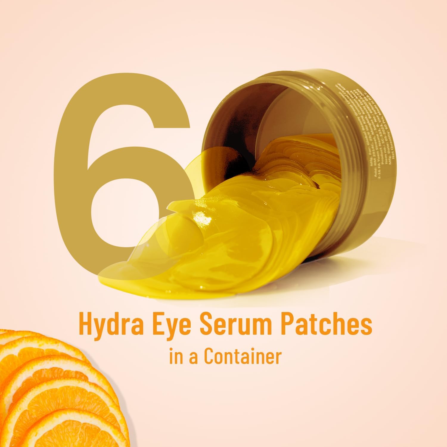 Swiss Beauty Hydra Anti-Wrinkle Eye Serum Patches - Reduce Dark Circles, Fine Lines & Wrinkles | Collagen & Aloe Vera Infused | Gold Shade, 60 Count | Perfect for Overnight Treatment & Travel Skincare Routine