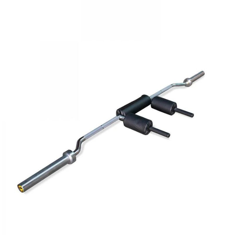 Olympic Safety Squat Bar - Heavy Duty Powerlifting Equipment for Strength Training & Weightlifting - Perfect for Home Gym, CrossFit & Bodybuilding Workouts